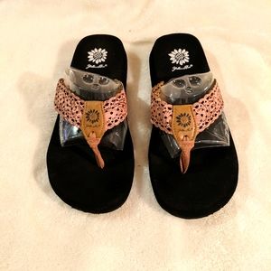 Yellow Box Flip Flops 8.5